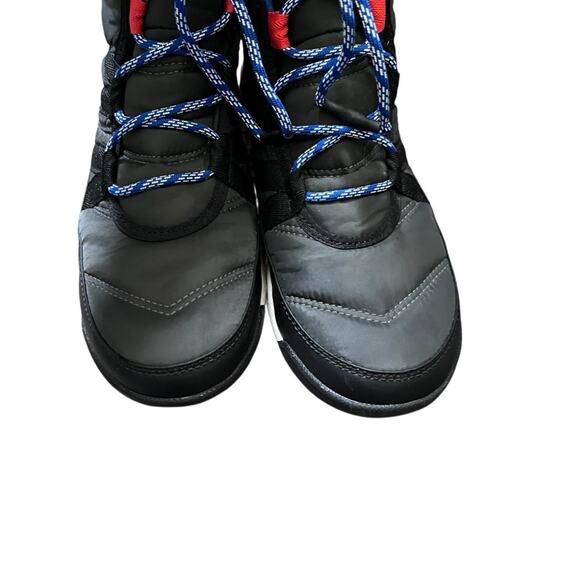 Sorel | Whitney II Short Fleece Lined Snow Boots Winter Ski Waterproof Black 6 - Picture 4 of 8